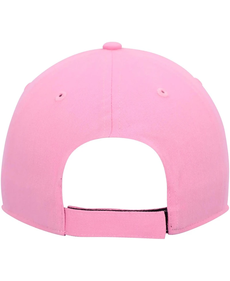 Big Girls '47 Brand Pink Buffalo Bills Rose Mvp Adjustable Hat