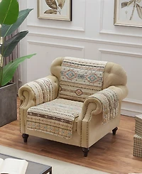 Greenland Home Fashions Barefoot Bungalow Phoenix Furniture Protector, Arm Chair