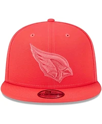 Men's New Era Red Arizona Cardinals Color Pack Brights 9FIFTY Snapback Hat