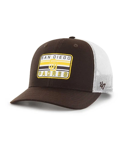 Men's '47 Brand Brown San Diego Padres Drifter Trucker Adjustable Hat