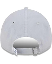 Women's New Era Gray Dallas Cowboys Throwback Main Core Classic 2.0 9TWENTY Adjustable Hat