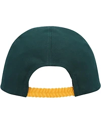 Infant Boys and Girls New Era Green Oakland Athletics Team Color My First 9TWENTY Flex Hat
