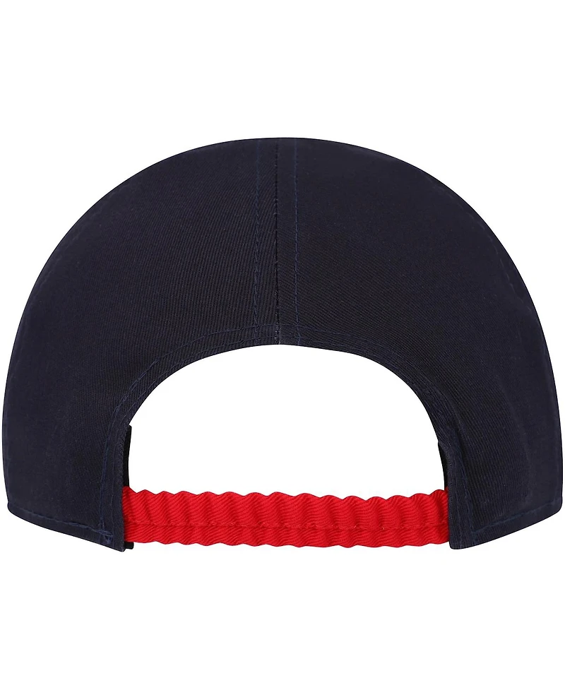 Infant Boys and Girls New Era Navy Cleveland Guardians Team Color My First 9TWENTY Flex Hat