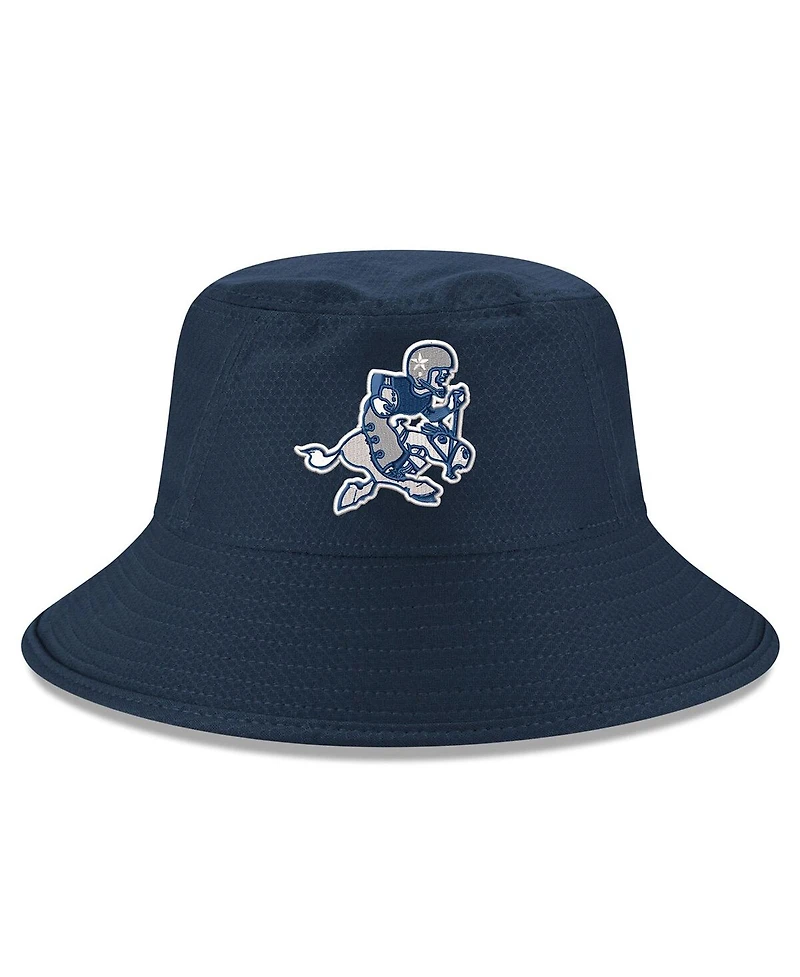 Men's New Era Navy Dallas Cowboys Main Bucket Hat