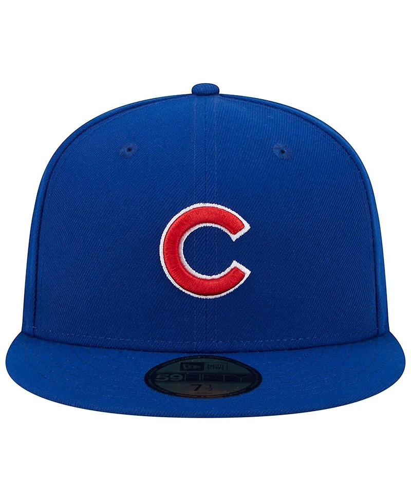Men's New Era Royal Chicago Cubs 2016 World Series Team Color 59FIFTY Fitted Hat
