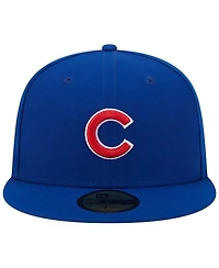 Men's New Era Royal Chicago Cubs 2016 World Series Team Color 59FIFTY Fitted Hat