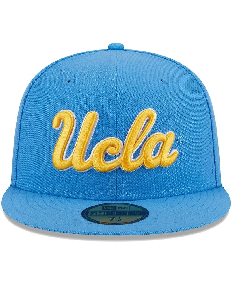 Men's New Era Blue Ucla Bruins Evergreen 59FIFTY Fitted Hat