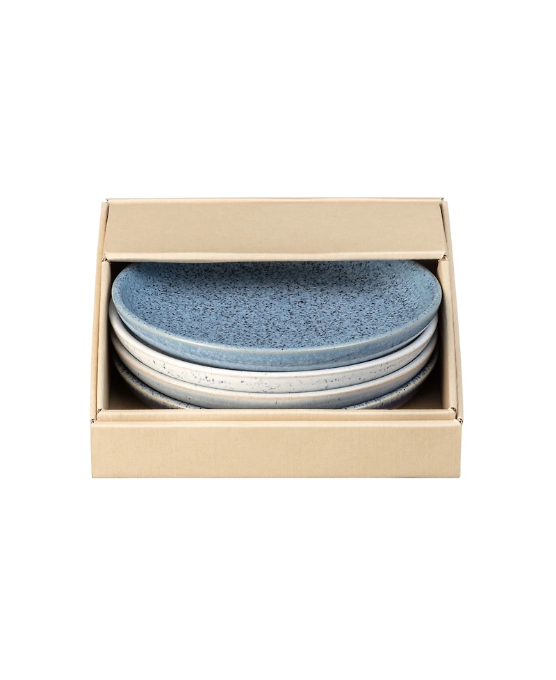 Denby Studio Blue Small Plates, Set of 4