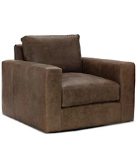 Dawkins Leather Sofa Collection Created For Macys