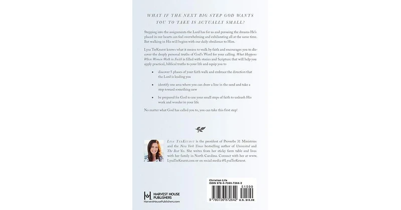 What Happens When Women Walk in Faith- Trusting God Takes You to Amazing Places by Lysa TerKeurst
