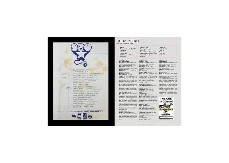 Rush- Wandering the Face of the Earth- The Official Touring History by Skip Daly