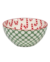Certified International Winter Medley oz All Purpose Bowls Set of 6
