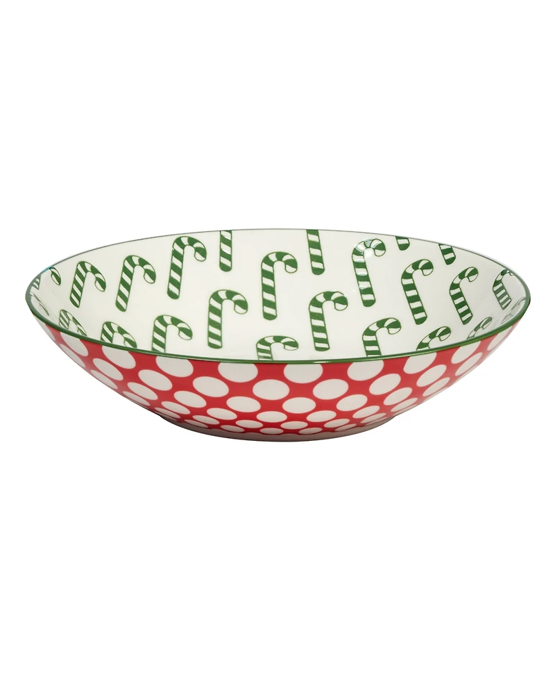 Certified International Winter Medley 40 oz Soup Bowls Set of 6, Service for 6