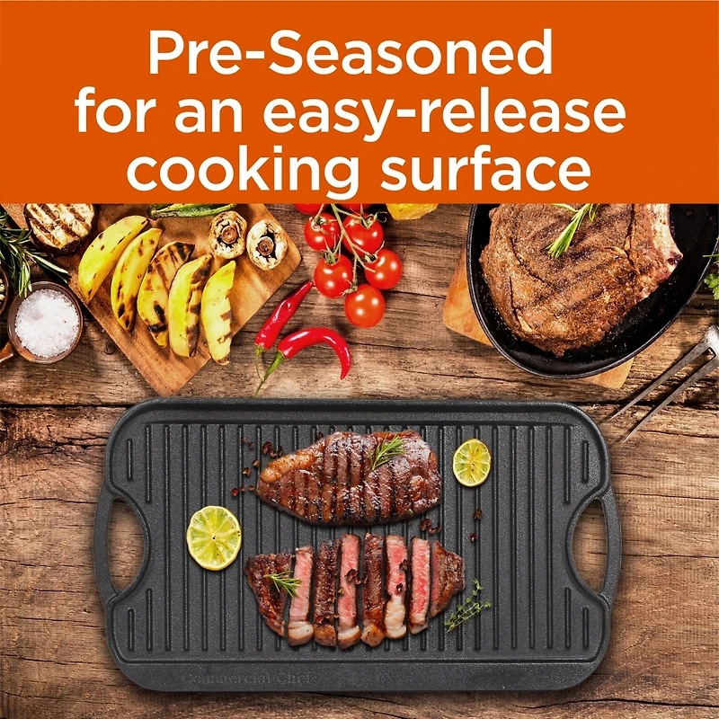 Reversible Grill Griddle