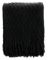 Battilo Wave-Link Texture Lightweight Throw, 50" x 60"