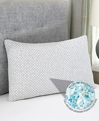 ProSleep Charcoal Infused Gel Memory Foam Cluster Pillow, Jumbo