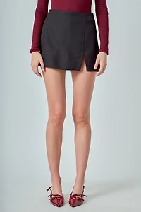 endless rose Women's Slit Detail Skort