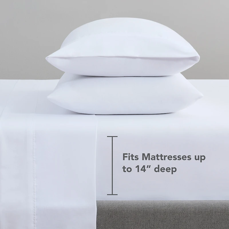 Arkwright Bulk Fitted Microfiber Sheets