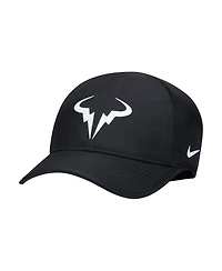 Men's Nike Black Rafael Nadal Featherlight Club Performance Adjustable Hat