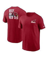 Men's Nike Cardinal Arizona Cardinals Blitz Essential T-shirt