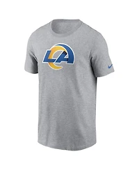 Men's Nike Gray Los Angeles Rams Logo Essential T-shirt