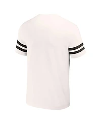 Men's Darius Rucker Collection by Fanatics Cream Pittsburgh Pirates Yarn Dye Vintage-Like T-shirt