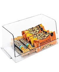 Smart Design Set of 2 Stackable Household Bin, 7" x 12.5"