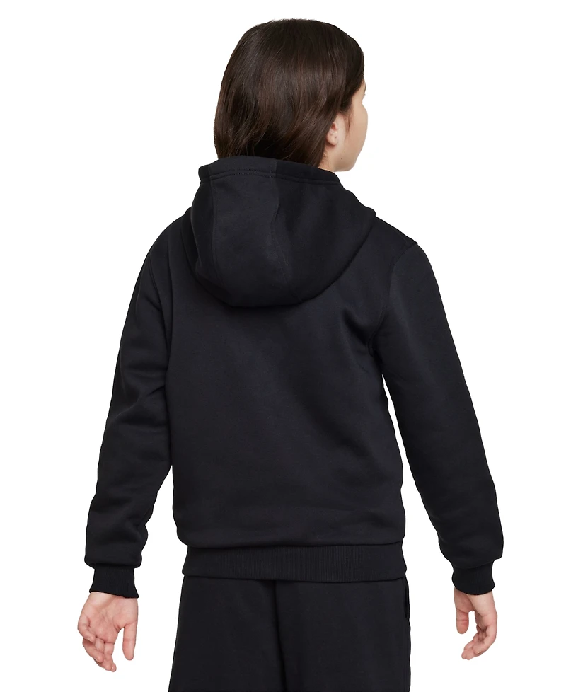 Nike Sportswear Big Kids Club Fleece Pullover Hoodie