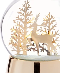 Holiday Lane Shine Bright Gold-Tone Water Globe, Exclusively at Macy's