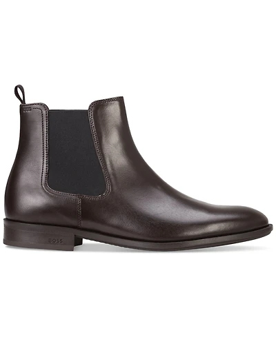 Boss by Hugo Boss Men's Colby Cheb Leather Chelsea Boot