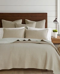 Levtex Cross Stitch Stitching 3-Pc. Quilt Set, Full/Queen