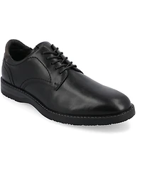 Vance Co. Men's Rutger Tru Comfort Foam Plain Toe Hybrid Dress Shoes