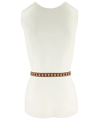 Frye Women's 20mm Beaded Leather Belt