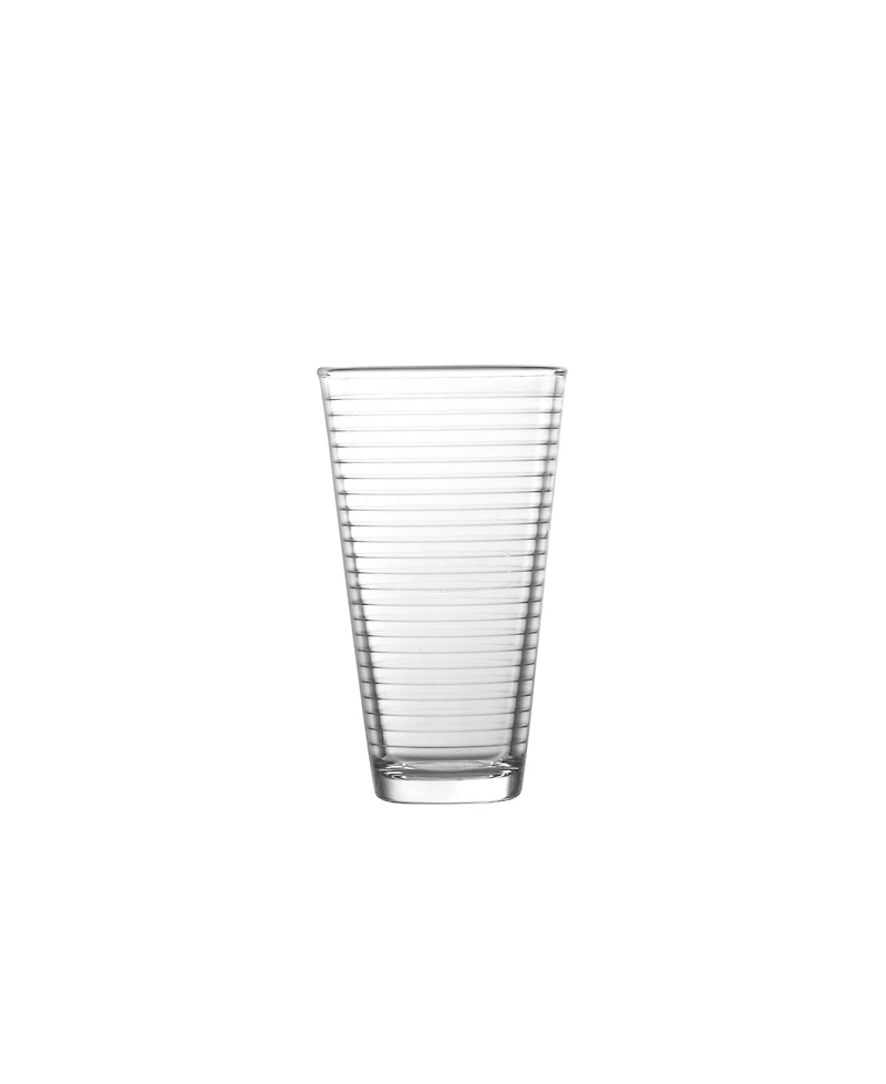 Fortessa Arcade Highball Glass 11.25 oz, Set of 24