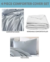 Riverbrook Home Logan 4-Pc. Comforter Set, King