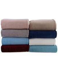 Berkshire Classic Velvety Plush Blanket, Full/Queen, Exclusively at Macy's