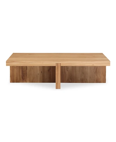Folke 50" Oak Rectangle Coffee Table