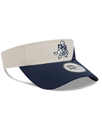 Men's New Era Cream, Navy Dallas Cowboys 2023 Sideline Historic Adjustable Visor