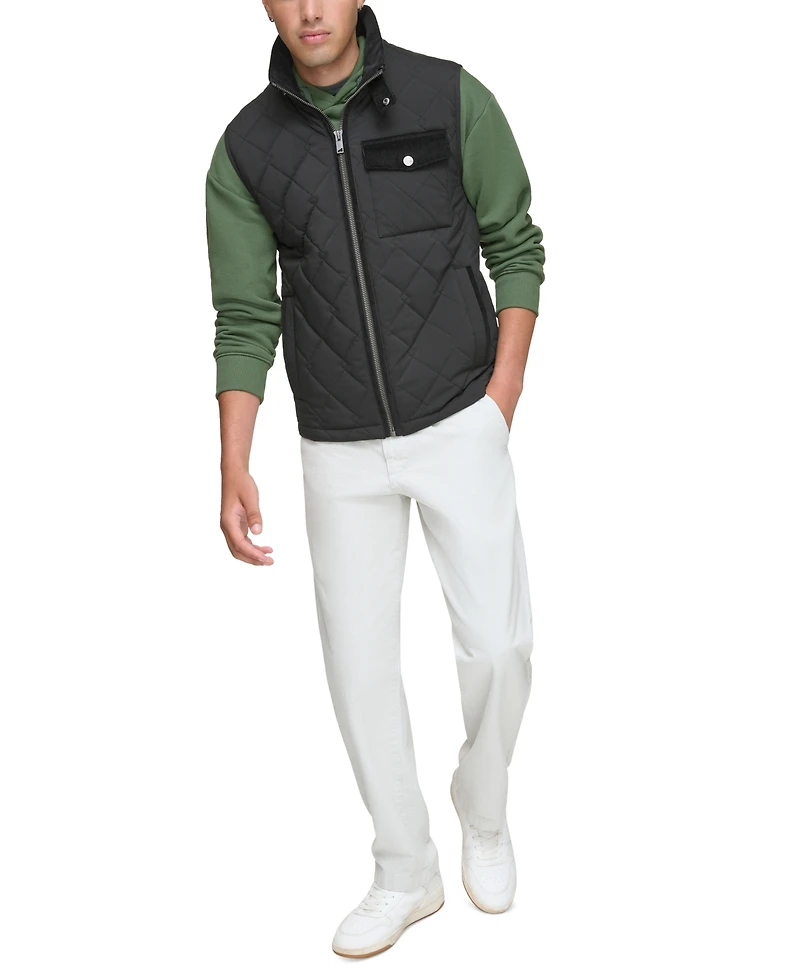 Marc New York Men's Barnet Versatile Multi-Season Transitioning Vest