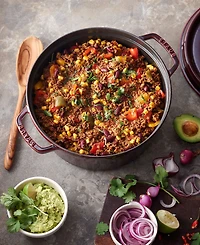Staub Cast Iron 7-Qt Round Dutch Oven
