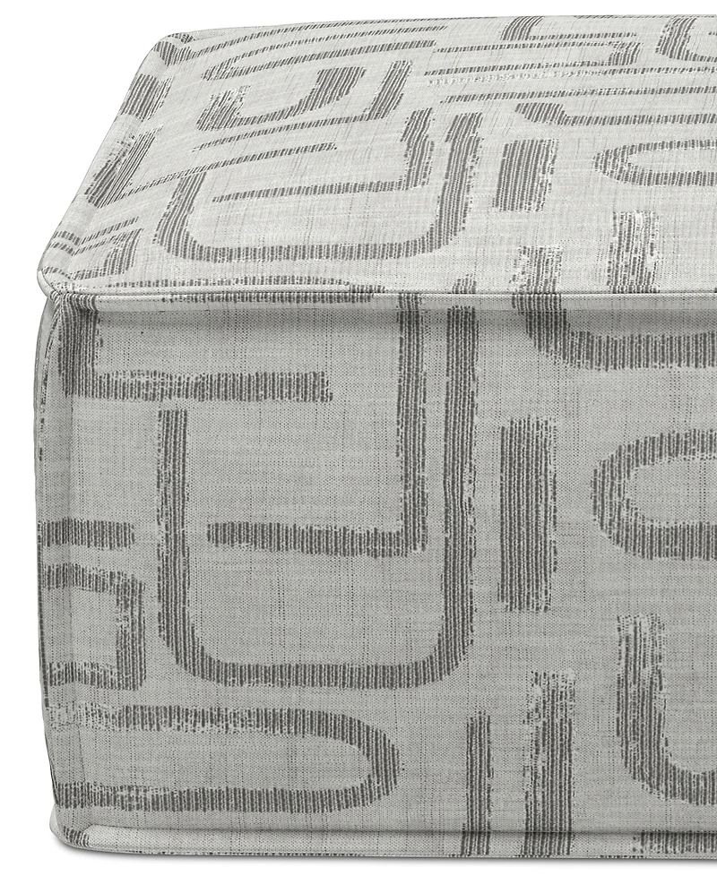 Rosecrans 34" Fabric Ottoman, Created for Macy's
