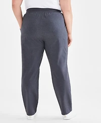 Style & Co Plus Knit Pull-On Pants, Exclusively at Macy's