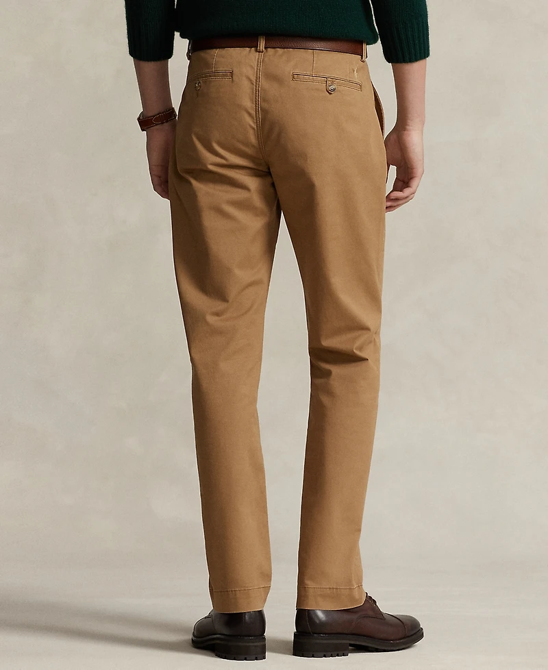 Polo Ralph Lauren Men's Straight-Fit Washed Stretch Chino Pants