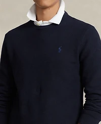Polo Ralph Lauren Men's Textured Cotton Crewneck Sweater