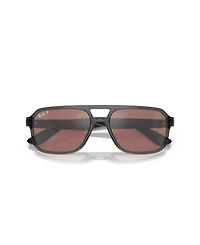 Ray-Ban Unisex Polarized Sunglasses, Mirror RB4414M