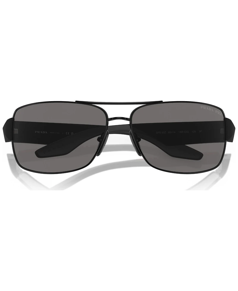 Prada Linea Rossa Men's Polarized Sunglasses, Ps 50ZS