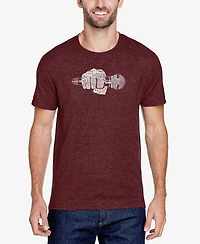 La Pop Art Men's 90's Rappers Premium Blend Word T-shirt