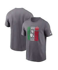 Men's Nike Heather Gray San Francisco 49ers vs. Arizona Cardinals Essential Mexico Game T-shirt