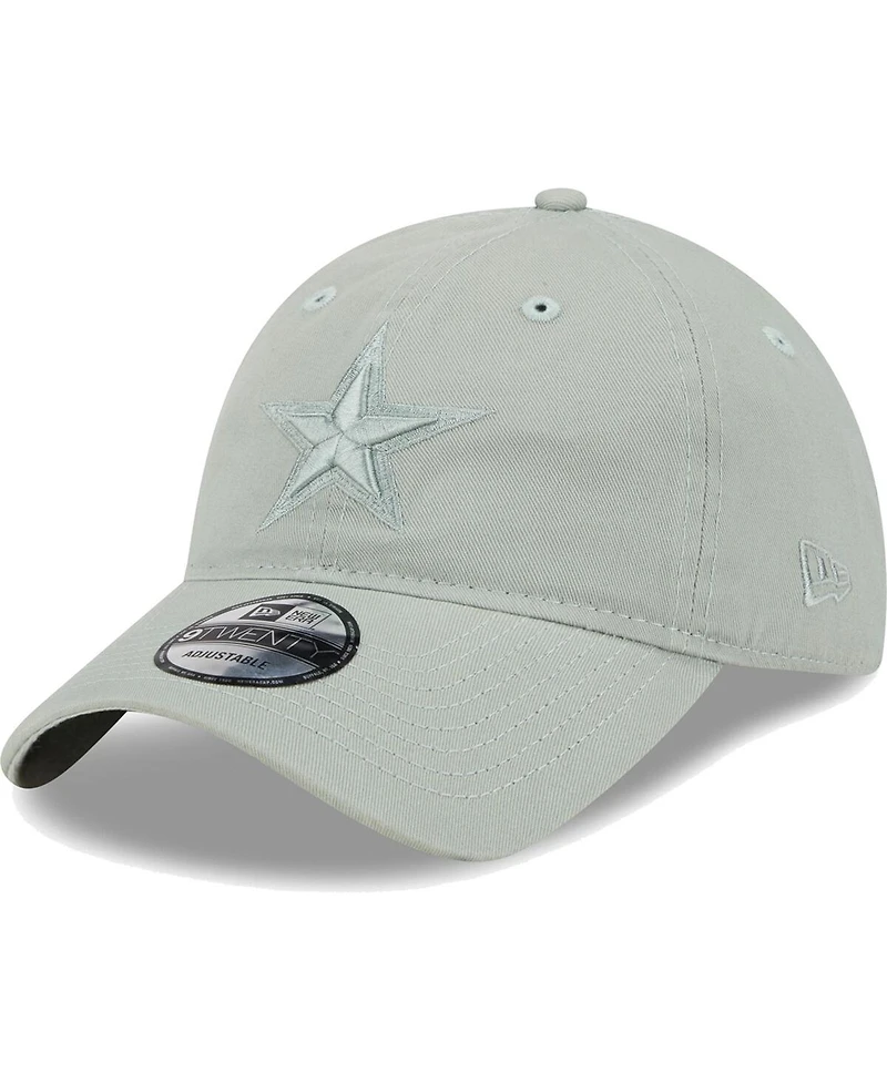 Men's New Era Green Dallas Cowboys Color Pack 9TWENTY Adjustable Hat