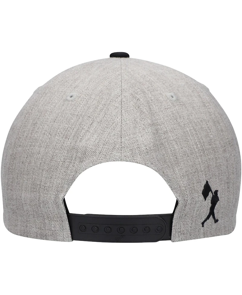 Men's Baseballism Heather Gray Field of Dreams Moonlight Snapback Hat